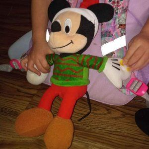 Christmas mickey mouse